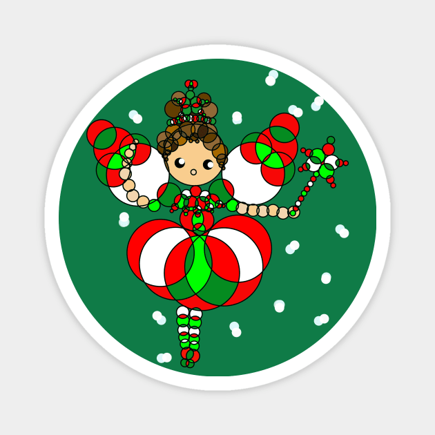 reina ada de navidad Magnet by SikiuFactory